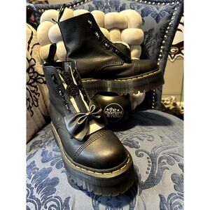 Dr Martens x Lazy Oaf Bow and Smiley Sinclair Boots size 6/EU 37